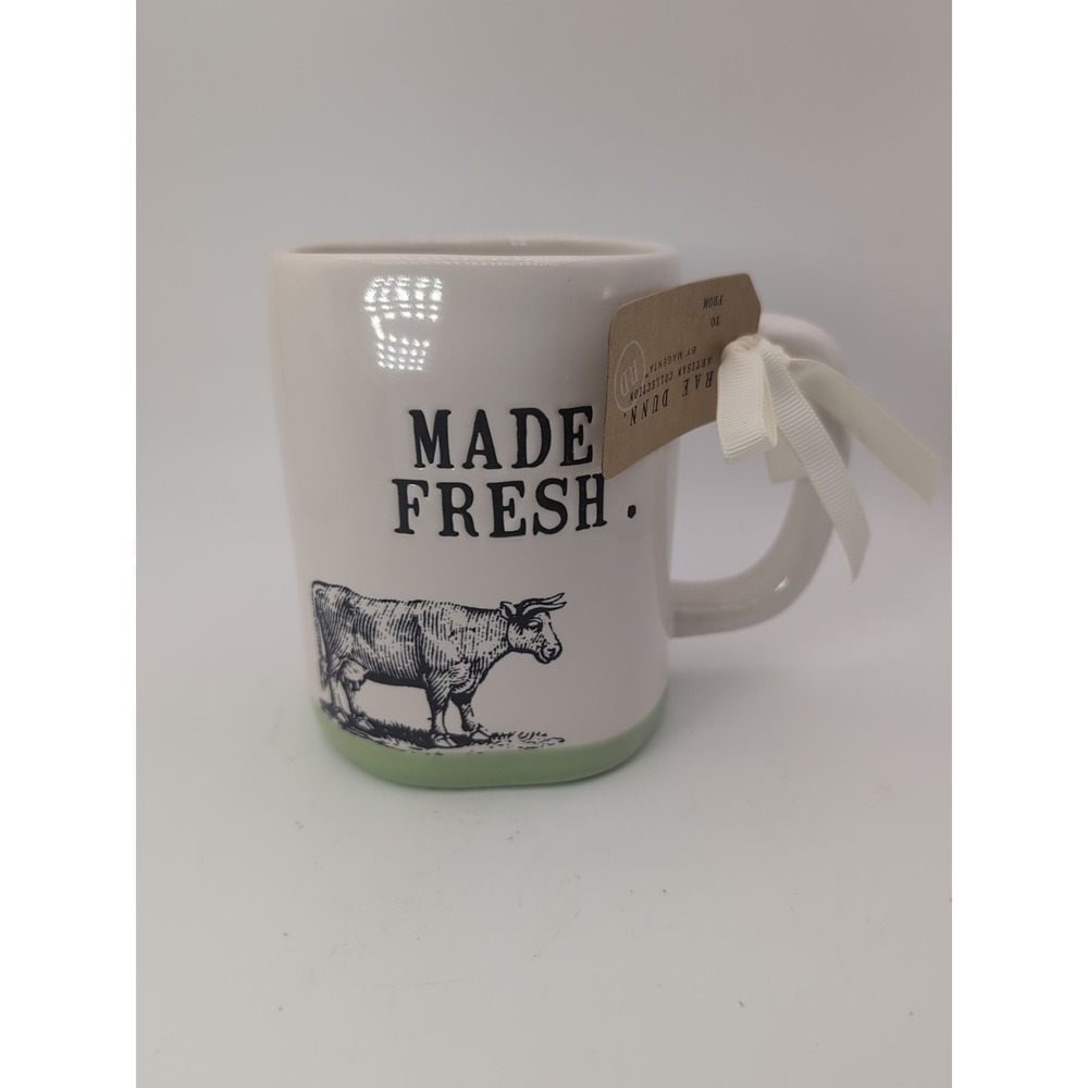 Rae Dunn MADE FRESH. coffee Mug  NEW Farmhouse Cottagecore